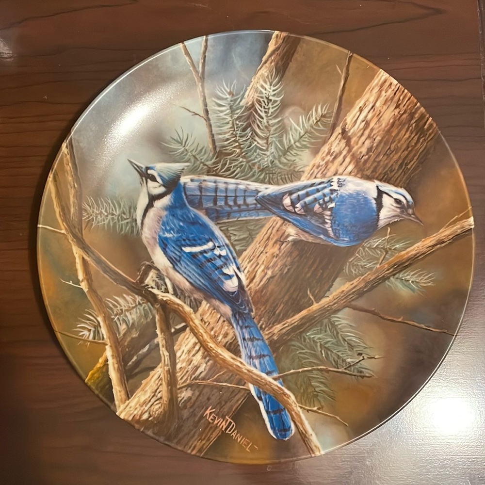 Knowles -Birds of your Garden Collector Plate “The Blue Jay"